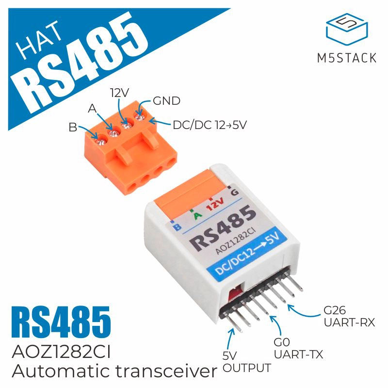 M5Stickc - M5Stack Chính Thức M5StickC RS485 Nón