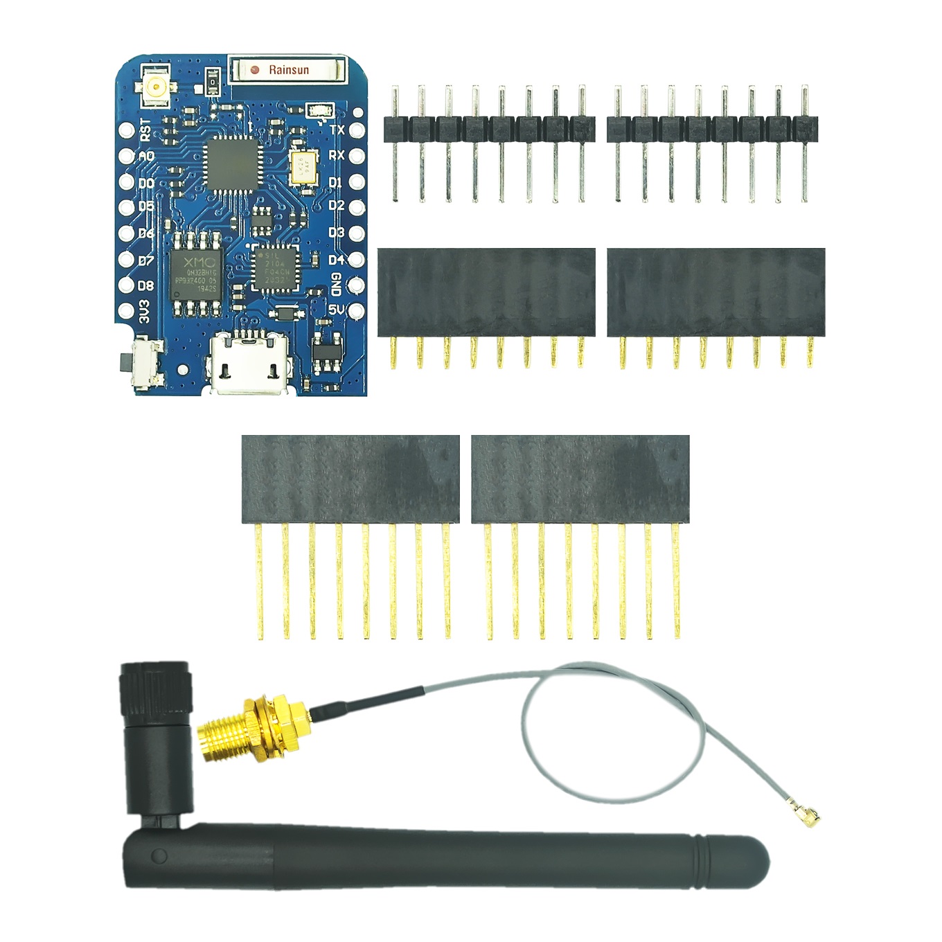 WEMOS D1 Mini Pro 4M 16M Bytes - đánh giá và giá D1 Mini Pro