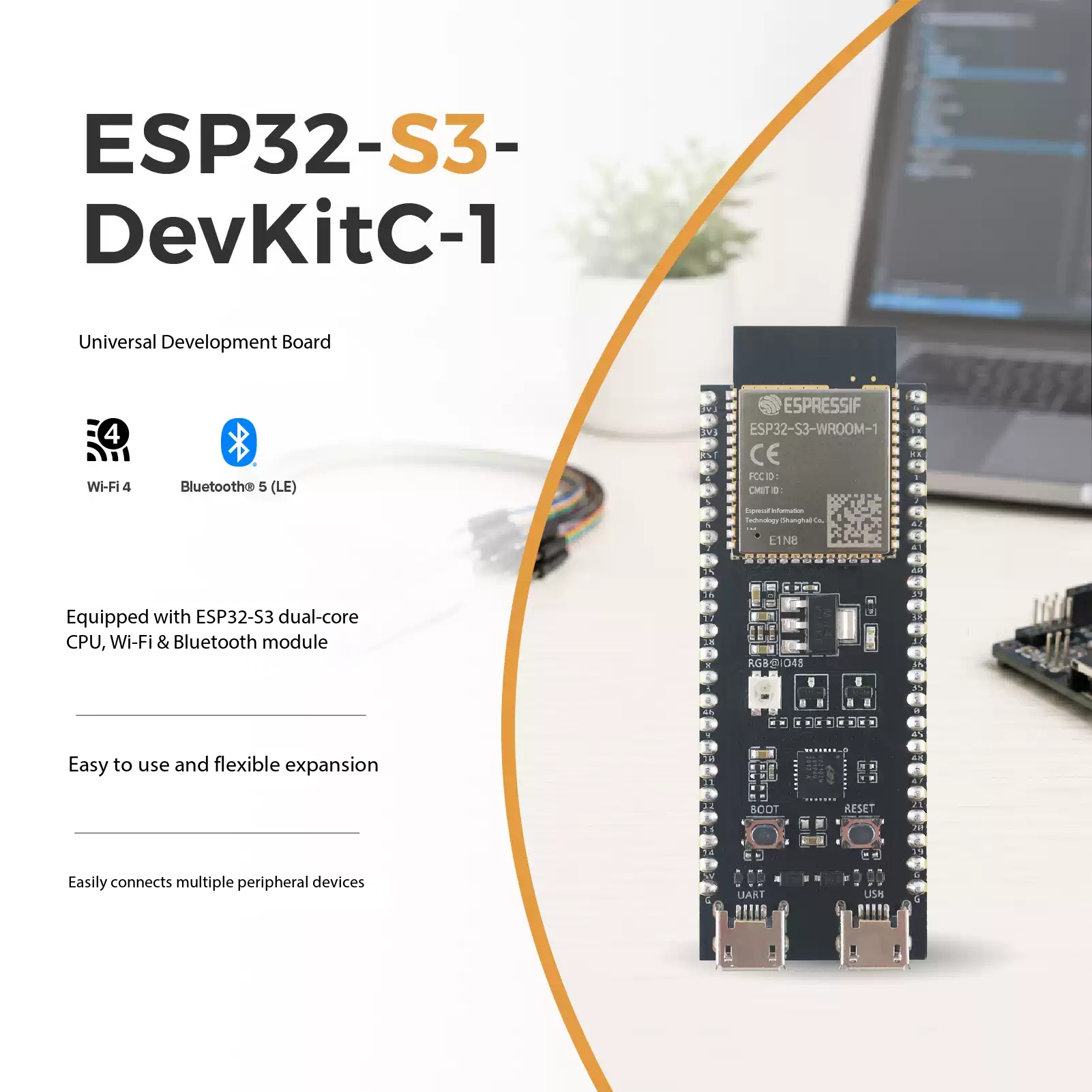 Espressif ESP32-S3-DevKitC-1 D - đánh giá và giá Esp32 S3 Devkitc 1
