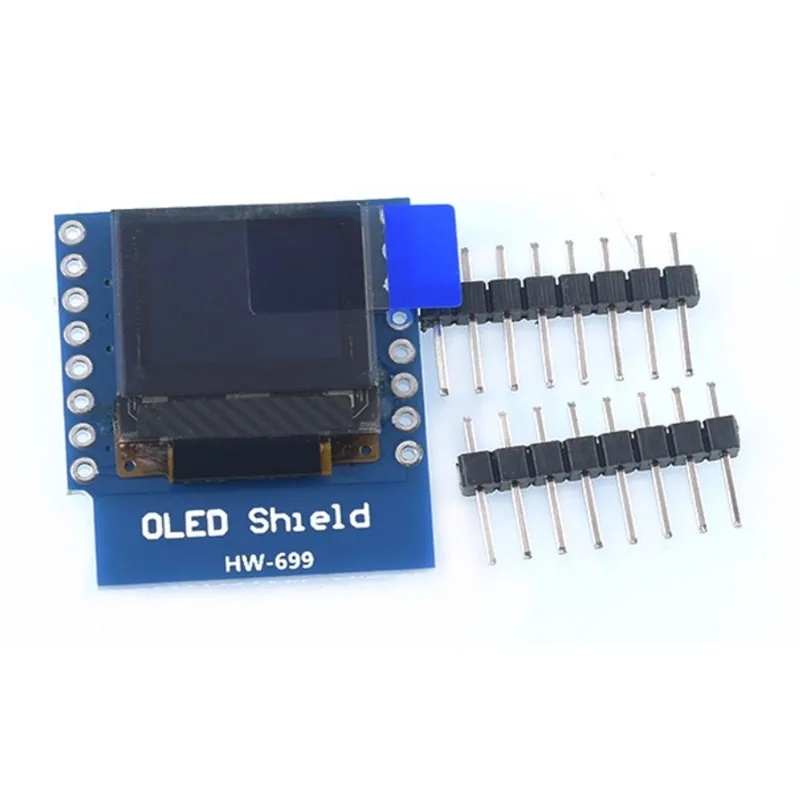 0.66 inch OLED Display Module  - đánh giá và giá Wemos D1