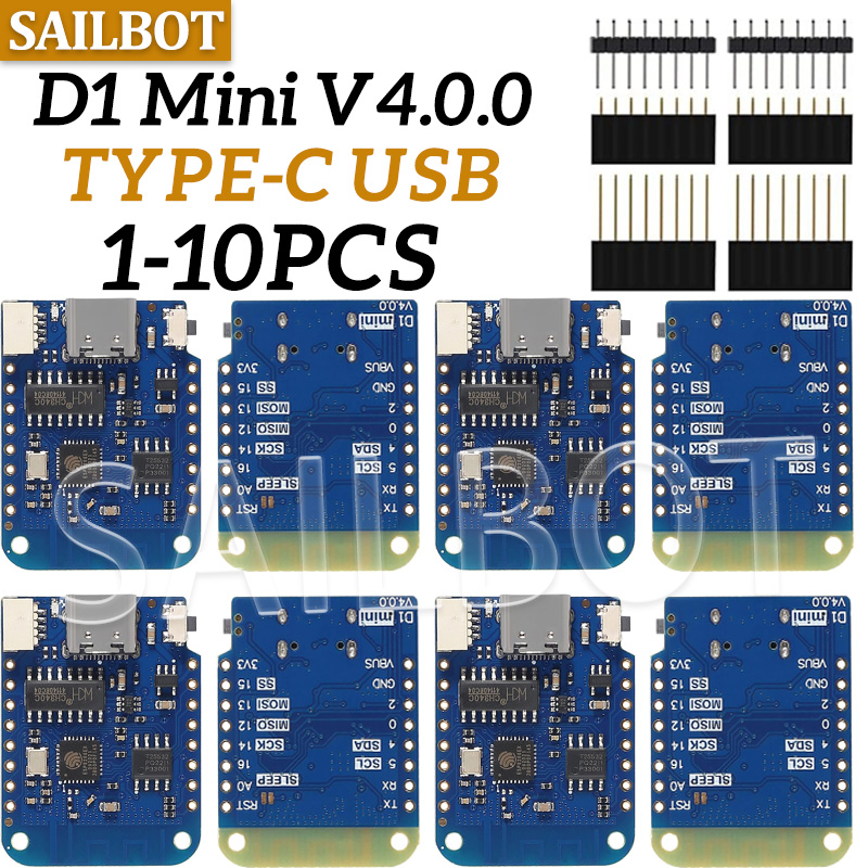 1-10PCS WeMos D1 Mini ESP8266  - đánh giá và giá Wemos D1