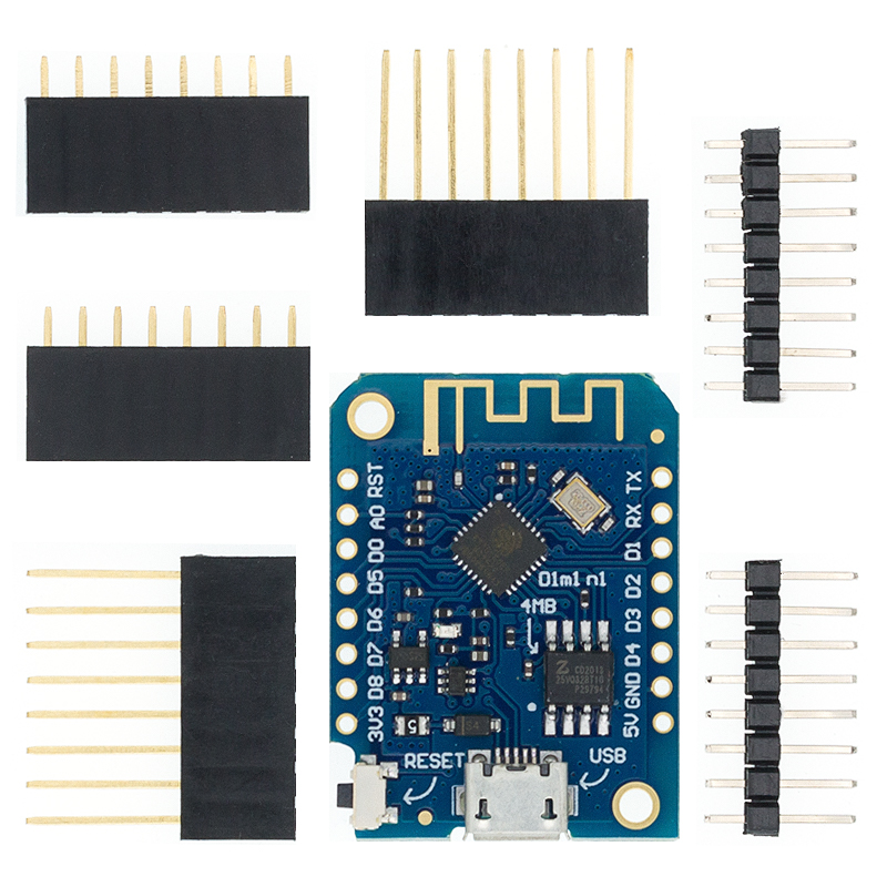 Micro USB/Type-C USB WeMos D1  - đánh giá và giá Nodemcuv2