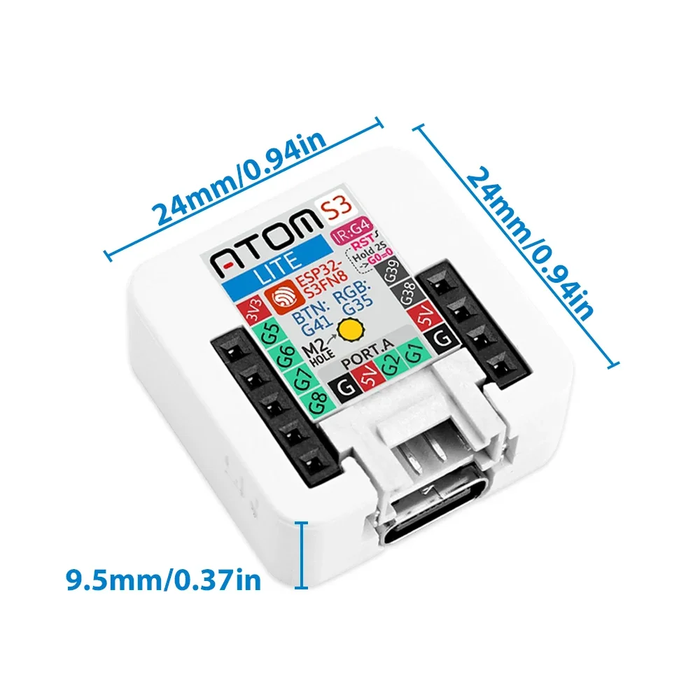 M5Stack AtomS3-Lite ESP32-S3 D - đánh giá và giá Doit Esp32