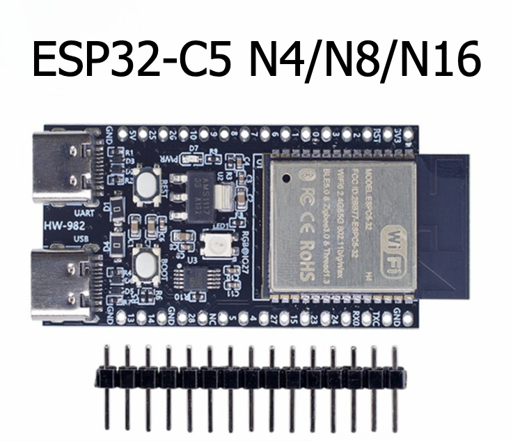 Esp32-c5-devkitc-1 N4/N8/N6 Co - đánh giá và giá Devkitc