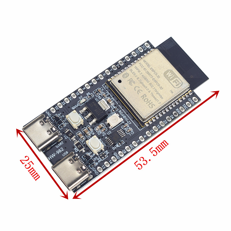 Esp32-c5-devkitc-1 N4/N8/N6 Co - đánh giá và giá Devkitc