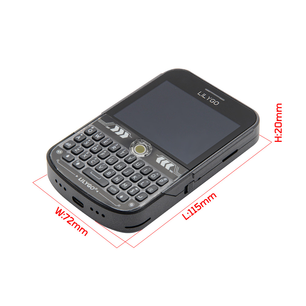 LILYGO® T-Deck-Plus ESP32-S3 L - đánh giá và giá Ttgo T Watch