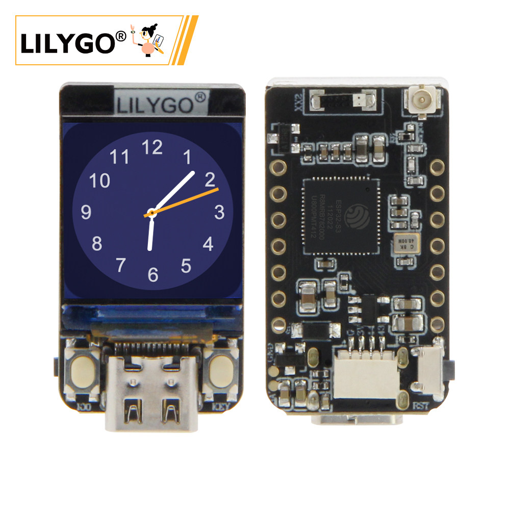 LILYGO T-QT Pro ESP32-S3 GC9A0 - đánh giá và giá Lolin S3